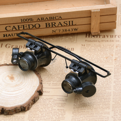 20x Watchmakers Magnifier Head Mounted Eyewear Magnifier