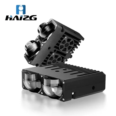 HAIZG High Definition Optical Lens 55W High Beam Car External Light Super Bright D200 Unique Car Light