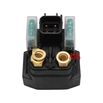 Original Factory New Motorcycle Starter Solenoid Relay Metal Plastic Aluminum for Suzuki Raider-150 Accessory