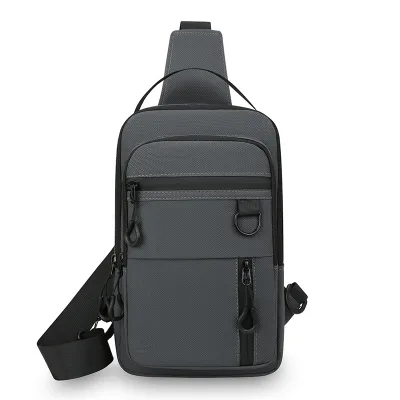 New Trending Water Resistant Chest Bag for Men Sling Bag Custom With Logo Proof Men's Sling Bag