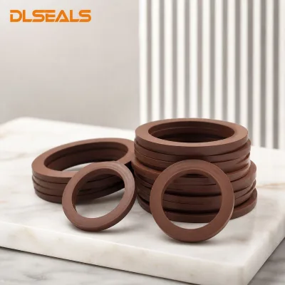 China Factory Direct Wholesale Rubber Flat Flange Gasket White Plastic Sealing Ring for Industrial Piping Direct Manufacturer