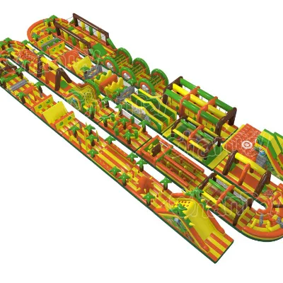 5K High Quality Obstacle Course Sport Games Giant Inflatable Obstacle Course for Sale