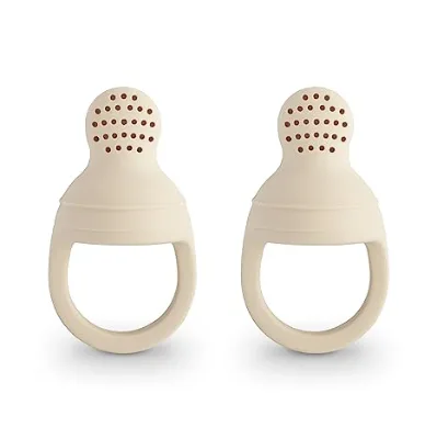 New 2023 Custom Silicone Baby Fresh Fruit & Silicone Food Feeder Pacifier