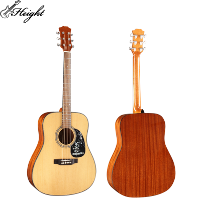 Electroacoustic Guitar Guitar Kit Quilted Maple Guitar with Price