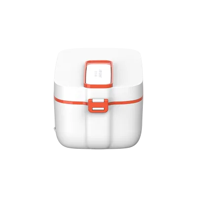 1L Stainless Steel Container Wireless Portable Electric Lunch Box Bento Box Food Warmer for Warm Food