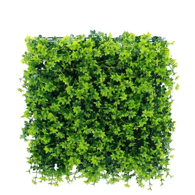 50*50cm High Quality Eco-Friendly UV Resistant Artificial Grass Wall Hanging Decoration for Hotel Garden Shop Long Lifetime High