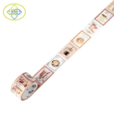 Vintage Stamp Washi Tape Washi Scrapbooking Journaling Retro Sticker Washi Tape
