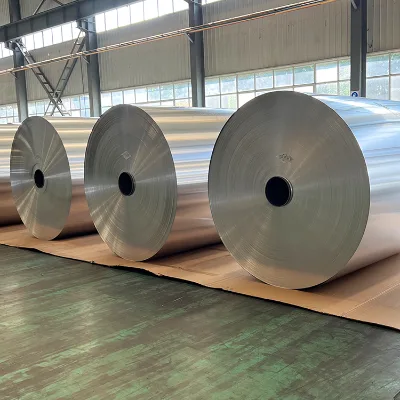 Wholesale Price 8011 O Temper Aluminum Foil Jumbo Roll Manufacturer Customized Thickness Foil for Industrial Packaging