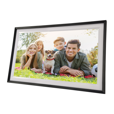 Factory Supply Hot Sale 32 Inch Large Size Art Screen Picture 4k Video Display Gallery Large Digital Photo Frame Touch Scree
