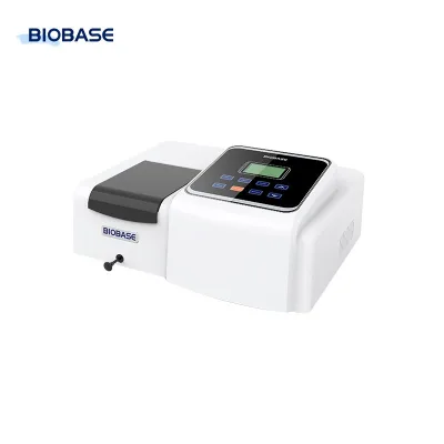 BIOBASE VIS Spectrophotometer BK-V1000G Matrix LCD 325~1020nm Visible Scanning Split Beam Spectrophotometer for Lab