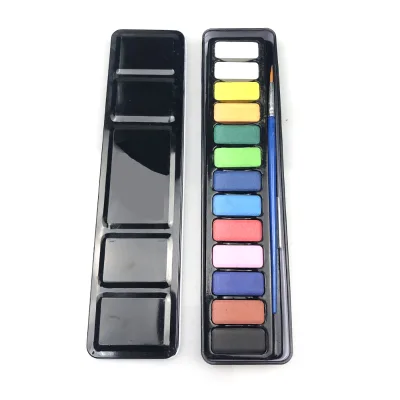 Non Toxic School Items Art Supplies Aquarell Paint Watercolor Paint Set