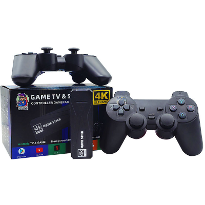New GT65 Family Game Console Wireless 4k HD Output Build-in Classic Retro Games 2 Players Game Consoles Controller Factory Price