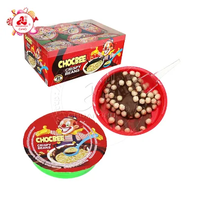Delicious CHOCBEE chocolate jam with crispy puffed beans