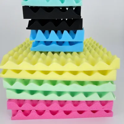 Soundproof Studio Wedges Polyurethane Self-adhesive Soundproof Wall Panel for Gym and KTV with Eco-Friendly Noise Isolation