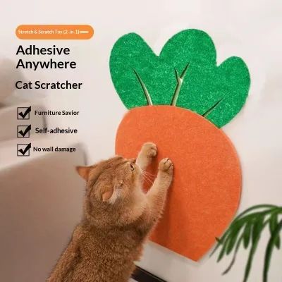 Thickened Felt Cat Scratching Board Minimalist Wall Sticker Non-woven Wear-resistant Non-shedding Cat Pet Supplies
