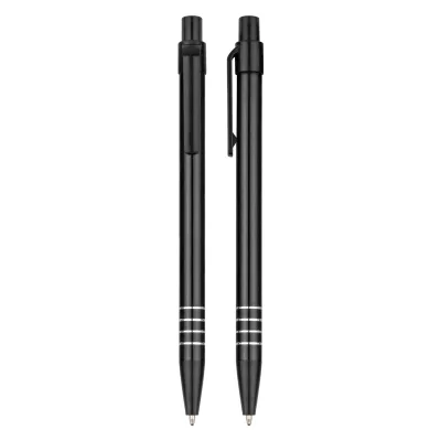 Durable Metal Body Gel Ink Pens 0.5mm Precision Writing Effortless Glide for Daily Use