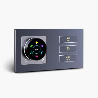Customized Color Easy Installation Durable Tuya 3 Gang Multi-Functional Led Wifi Smart Switch Panel Light