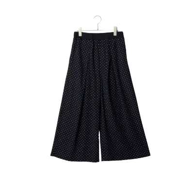 ODM Office Lady Tretchy Cotton Spandex Fabric Slacks Pants for Women