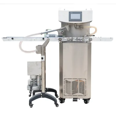 Auto Temperature Control System Stainless Steel Material Chocolate Melanger Chocolate Tempering Melting Making Machine