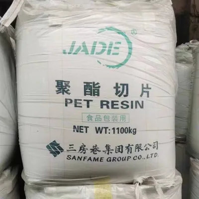 Pet Jade CZ-328 CZ318 Water Bottle Grade Polyester Chips Polyethylene Terephthalate Pet