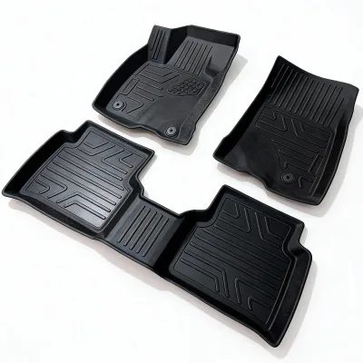 Wholesale Antislip Easy Clean TPE Custom logo Car Interior Mats Waterproof Car Floor Liner for Lincoln Corsair 2020-25 Standard