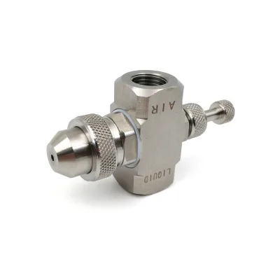 JN Regular Air Atomizing Nozzle Air Humidification Dust Removal Air Atomizing Nozzle Head  Mold Lubrication and Rust Removal