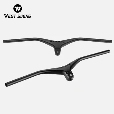WEST BIKING Cycling Parts T800 Carbon Fiber Swallow Road Bike Handle Bar for Bike Mtb Integrated Bicycle Handlebar