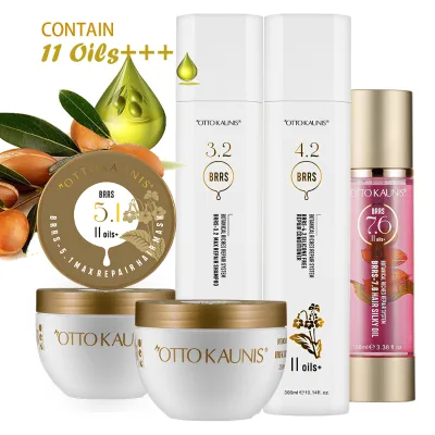 BRRS Private Label Anti-Dandruff Tea Tree Oil Cream 300ml Moisturizing & Thickening Hair Repair Formula for Long Hair