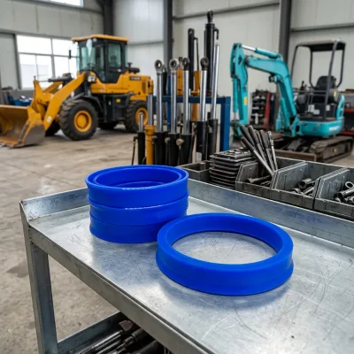 YXD IDU Double Lip Sealing Ring Mineral Oil Resistant Piston Rod Seal