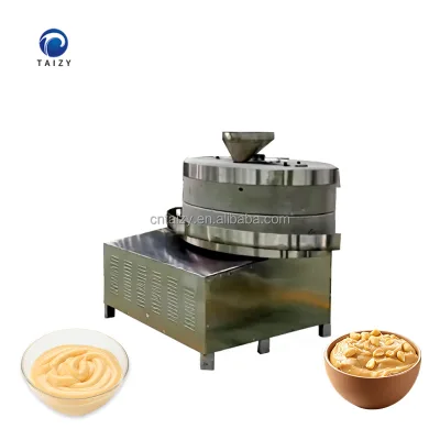 Stainless Steel Sesame Stone Milling Machine Tahini Sesame Paste Stone Grinder Machine