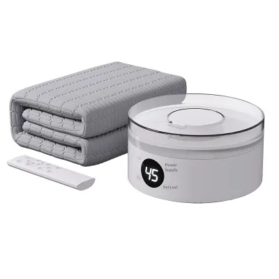 Comfortable EMF-Free Intelligent Constant Temperature PTC Heating Element Electric Water Mattress Pad Dual Zone Stepless Control