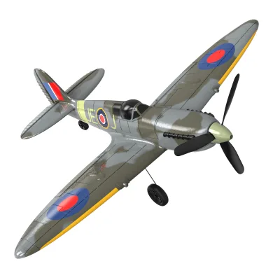 Electronic Airplane Spitfire Great Park Flyer for Kids and Adults
