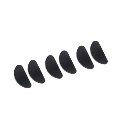 Samples of D Shape Nose Pad Silicone Rubber Sticker