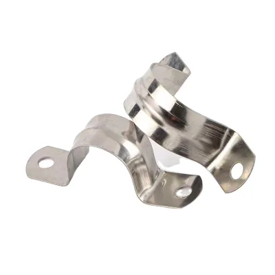 Clamp Range 5mm-200mm Conduit Strap Stainless Steel SS304 U Shaped Type Bracket Saddle Clamps for PVC Tube Steel Pipe