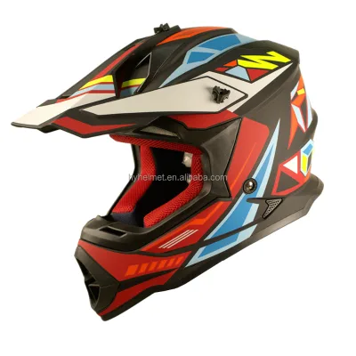 Stylish Open Face DOT Compliant Off-Road Helmet High Standard ABS Material Quick Release Available Colorful Styles OEM Warranty
