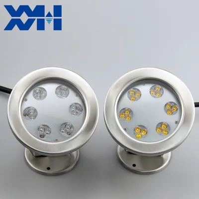 Manufacturer Ip68 Waterproof Premium Stainless Steel 12V 24V Waterproof T Connectors Landscape Application Underwater Pool Light