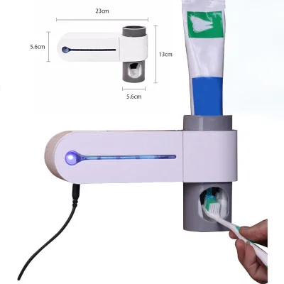2021 Best UV-Disinfecting Storage Teeth Brush Sanitizer Case Multi Function Portable Toothbrush Sterilizer