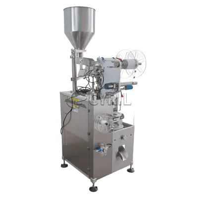 Fully Automatic Electric Triangular Tea Bag Pouch Packaging Machine with PLC Control High-Accuracy High Productivity 220V