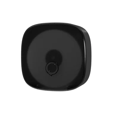 Modern Creative ABS Plastic Matte Black Manual Paper Towel Dispenser Wall Mounted No Drilling for Hotels