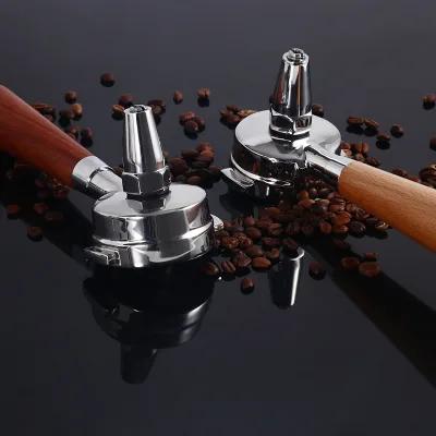 Espresso Group Handle Universal Stainless Steel 58mm Portafilter E61 Brewing Head Modern Minimalist Semi-Automatic Espresso
