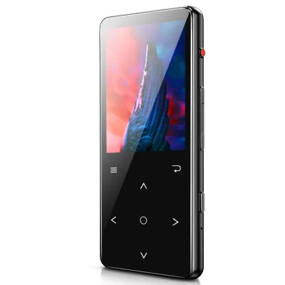 1.8 Inch 64GB Digital MP3 Music Player Touch Button Controls Supports WAV and FLAC Lossless Audio Formats