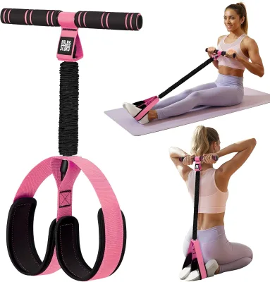 New Arrival 55 LB Durable Heavy Duty Resistance Bands Latex Yoga Fitness Training Auxiliary Pedal Pull Rope Indoor