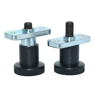 Index Plunger Stainless Steel Pin Body Black Plastic Head Indexing Plunger