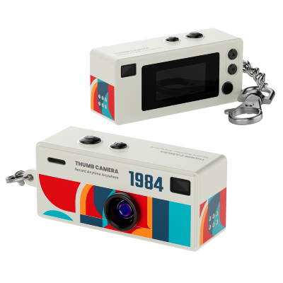 Mini Portable Digital Camera Keychain Sports Video with Polarized Memory Media Type CMOS Imaging Sensor Photocam