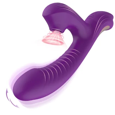 wearable vibrating and sucking prostate gland massager  viggling sex toys