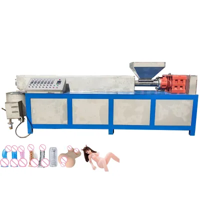 Silicone Extruder Line Realistic Silicone Doll Extruder PVC Plastic Full Body Large Size Dildo Making Machine Room Temp~300°c