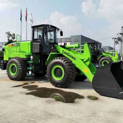Liugong 856HE 5.8Ton Pure Electric Wheel Loader Zero Emission Front End Loader With 423kWh Lithium Battery