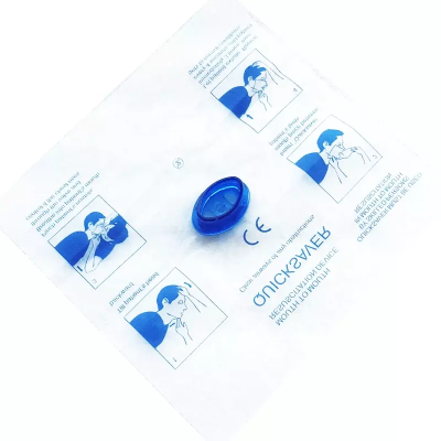 Top Seller Medical Cpr Phantom Cpr Face Shield Pocket for Individual Use in First Aid AED Training