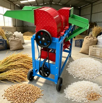 New Arrival Industrial Grade Multifunctional Grain Thresher Machine Easy Operation Crop Threshing Equipment