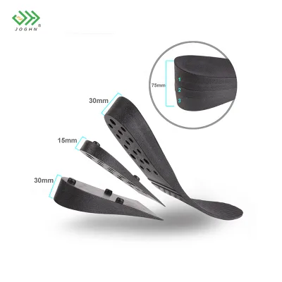 Good Feedback PU Foam Adjustable Height Increase Insoles for Men and Women Height Increase Insoles